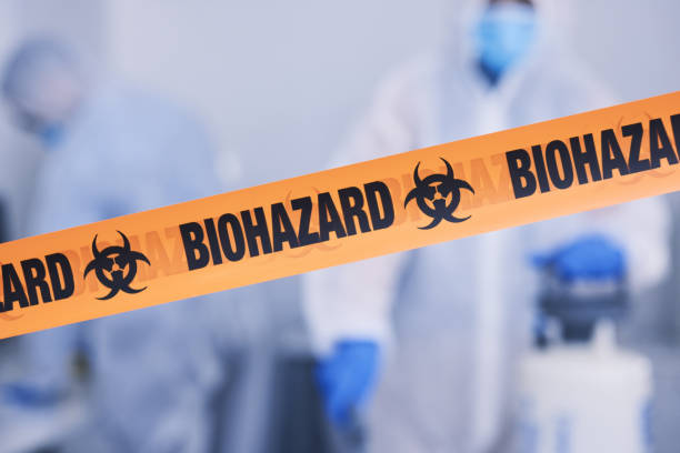 Professional Infectious Disease Decontamination technician working in Madison, NJ